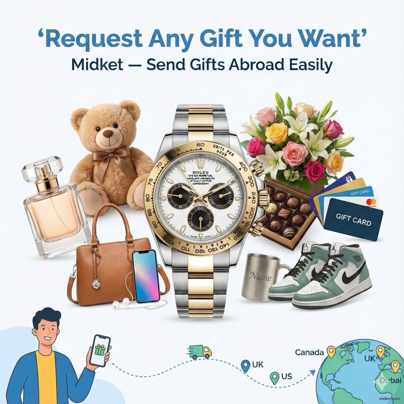 Request custom gifts